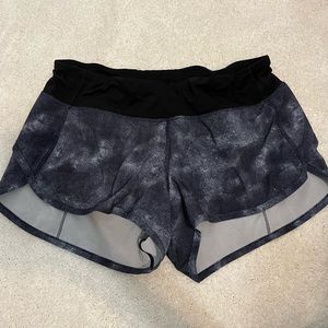 Lululemon Speed Low Rise Shorts